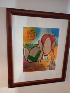lot 788 image: Funky Original Painting