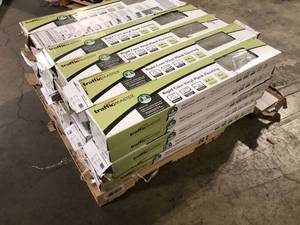 28 Boxes of TrafficMaster Moonstone 6 MIL x 6 in. W x 36 in. L Click Lock Waterproof Luxury Vinyl Plank Flooring (23.95 sqftcase)   Customer Returns See Pictures