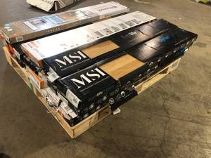 Pallet of Mixed Assorted Flooring Various Models and Conditions   Customer Returns See Pictures