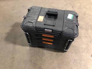 RIDGID 2.0 Pro Gear System 22 in. 2 Plus 1 Drawers Modular Tool Box Storage  Customer Returns See Pictures