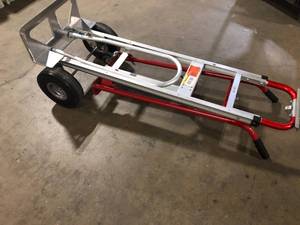 Milwaukee 1,000 lbs. Capacity 4-in-1 Hand Truck Customer Returns See Pictures