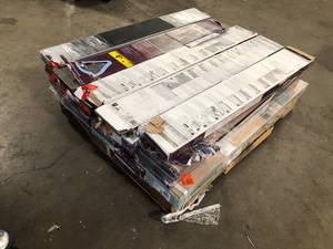 Pallet of Mixed Assorted Flooring Various Models and Conditions  Customer Returns See Pictures