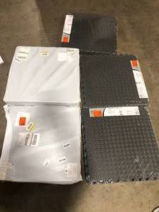 Lot of Single Foam Flooring Tiles Various Models Sizes and Conditions    Customer Returns See Pictures