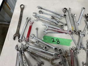 VARIOUS OPEN ENDED WRENCHES