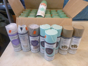 lot 2 image: 32 Cans of Spray Paint
