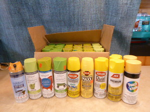 lot 8 image: 32 Cans of Spray Paint