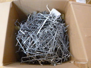 lot 205 image: Box of Pegboard Hooks