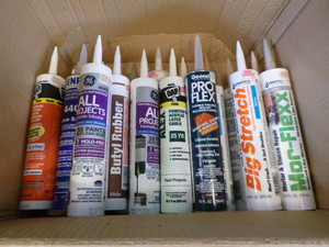 lot 207 image: Box of Caulking