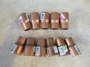 lot 258 image: 11 Copper Fittings
