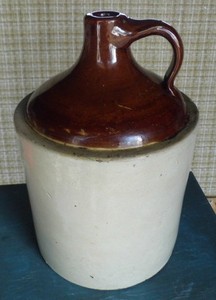 Antique Vintage Stoneware Jug