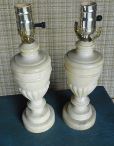 Vintage Marble Table Lamp