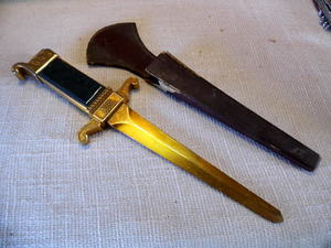 Vintage Dagger Lighter Letter Opener