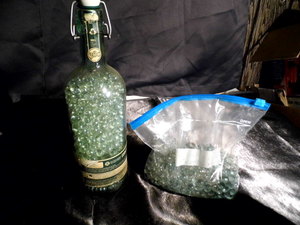 Glass Jar Full of Marbles