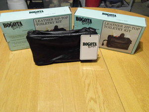 2 NIB Toiletry Bags