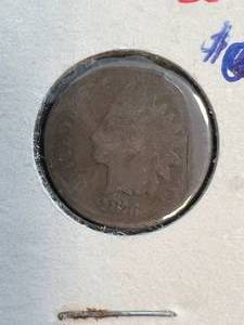 1876 US INDIAN HEAD CENT