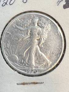 1920-S US WALKING LIBERTY HALF DOLLAR