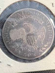 1827 US CAPPED BUST HALF DOLLAR
