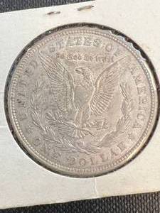 1921-D US MORGAN SILVER DOLLAR