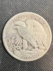 1944-D US WALKING LIBERTY HALF DOLLAR