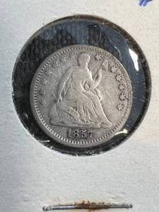 1857 US HALF DIME