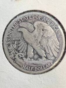 1929-S US WALKING LIBERTY HALF DOLLAR