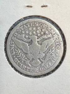 1902 US BARBER QUARTER