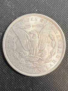 1887 US MORGAN SILVER DOLLAR