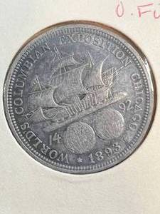 1893 US COLOMBIAN EXPO HALF DOLLAR