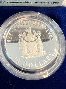 1985 AUSTRALIAN $10 PROOF COMMEMORATIVE
