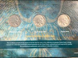 AMERICAS MOST COVETED COINS COLLECTORS FAVORITE YEARS 8 COIN SET
