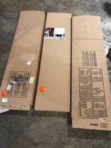 lot 11 image: Lot of Assorted Window Shutters Various Sizes and Conditions   Customer Returns See Pictures