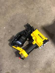lot 47 image: DEWALT Pneumatic 15° Coil Corded Roofing Nailer  Customer Returns See Pictures