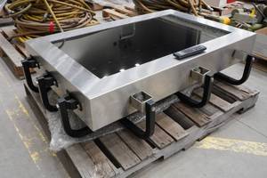 46 Sony Flat Panel TV in Heavy Duty Metal Cabinet