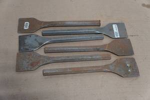 6 Floor Chisels
