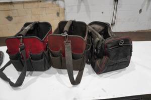 3 Semi-Rigid Tool Bags