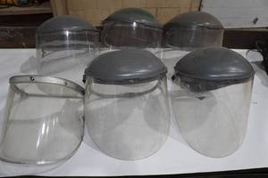 6 Clear Grinding Shields