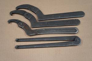 Assorted Spanner Wrenches