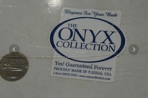 Onyx Collection One Piece Composite Vanity Top