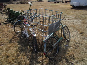 (3) Vintage Bicycles