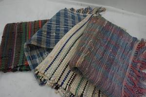 lot 35 image: Variety of Braided Rugs