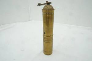 lot 38 image: Brass Grinder 10 Tall