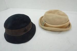 lot 46 image: Vintage Ladies Felt Hats