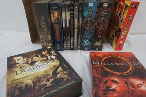 lot 92 image: Variety of DVDs, In Living Color, Millennium Series, Deadwood Series , Led Zeppelin and more
