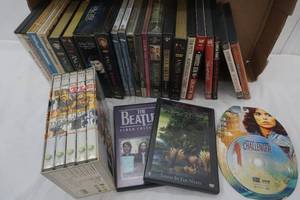 lot 95 image: Variety of DVDs, Beatles, The Osbournes 2, Angel Series and more