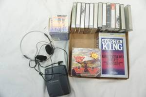 lot 112 image: Vintage cassettes and VHS
