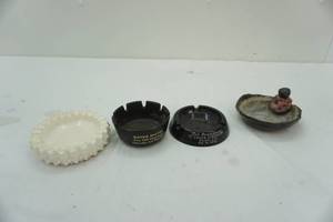 lot 169 image: Variety of Ashtrays 2 Black and more