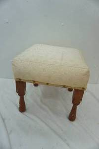 lot 219 image: Vintage Foot Stool