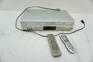 lot 249 image: Panasonic VHS & DVD Player with remotes