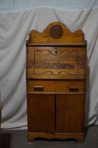 lot 255 image: Antique Secretary Desk