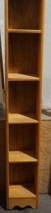 lot 257 image: Wooden 5 Tier Shelf